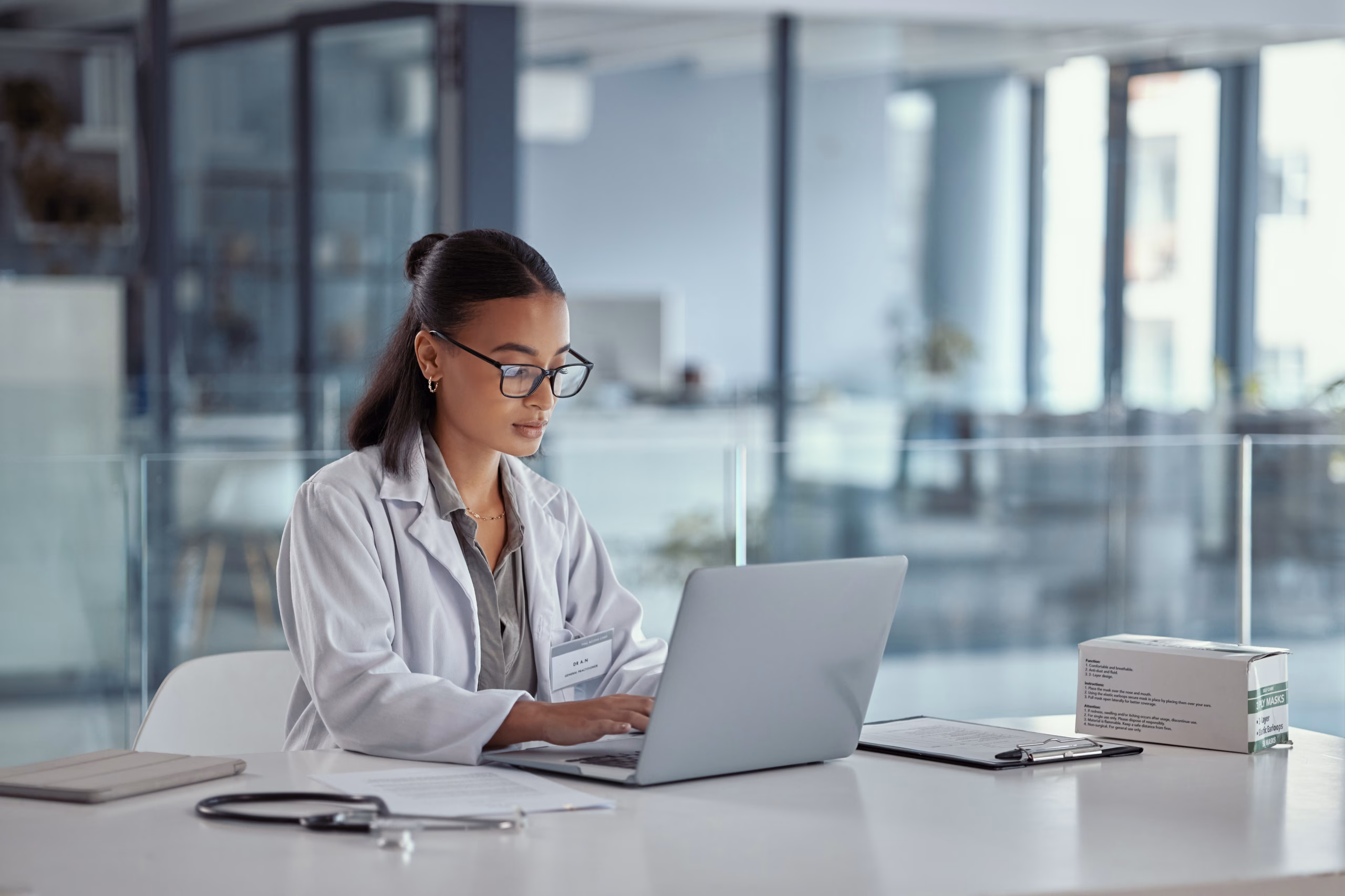 A Clinician is Working Less Hours on Clinical Documentation because the Hospital is Addressing Physician Burnout with AI Charting Tools for Providers in the Facility